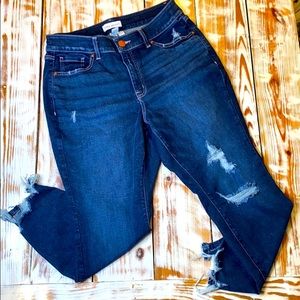 Lane Bryant Curvy Fit High-Rise Skinny Jeans Sz 16